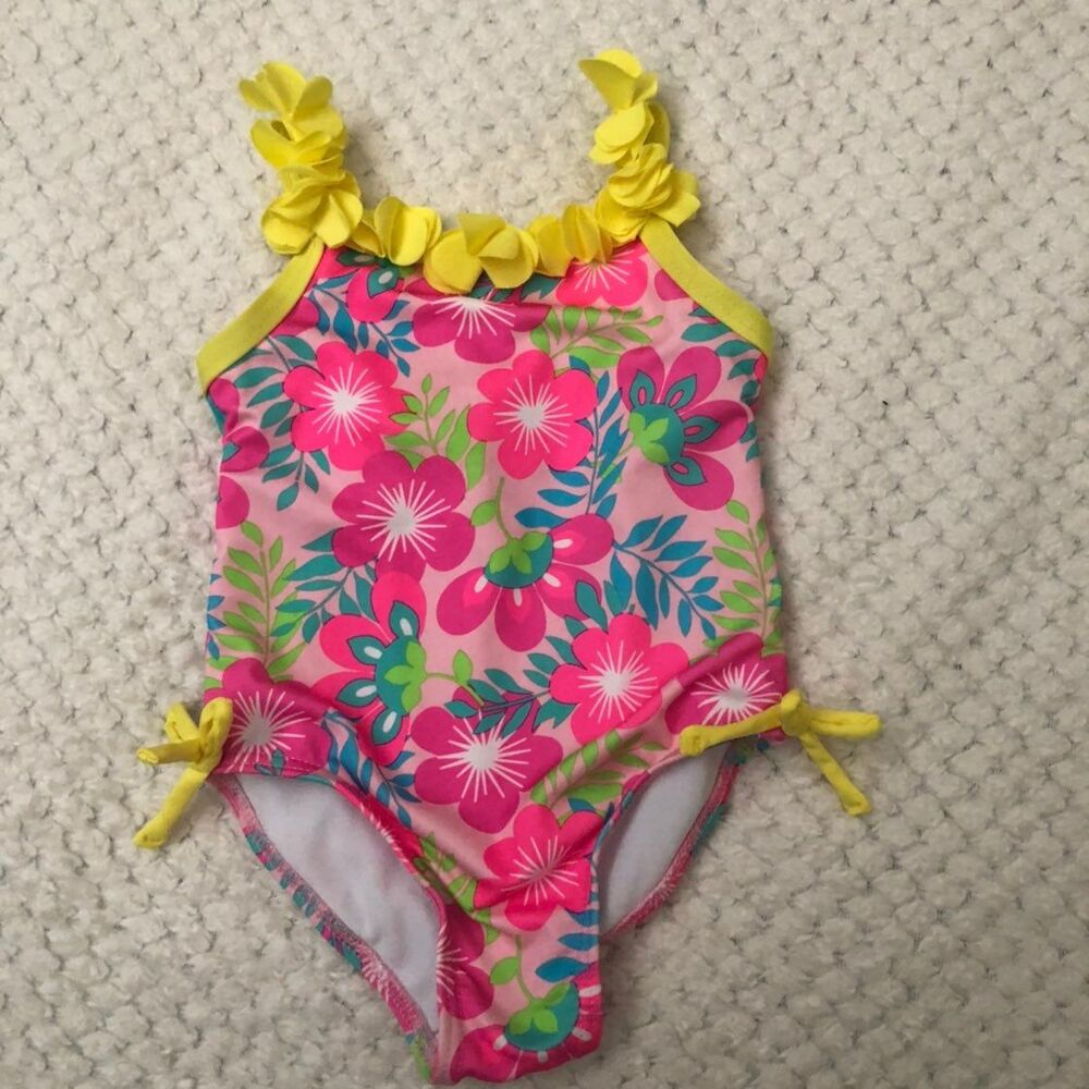 Little Infant Girls One pIece Bathing suit size 24 months
